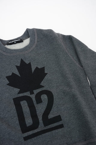 Printed Crewneck Sweatshirt