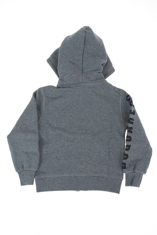 Hooded and Zipped Sweatshirt