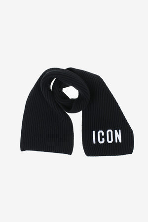 104x17cm ribbed ICON Scarf