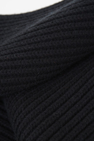 104x17cm ribbed ICON Scarf