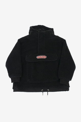 anorak teddy con Cappuccio