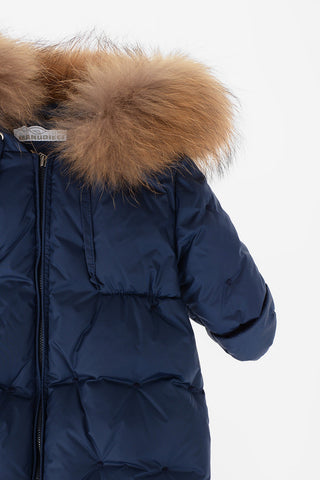 full zip down jacket