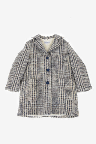 bouclé chesterfield coat
