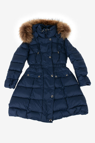 Real Fur Insert Down Jacket