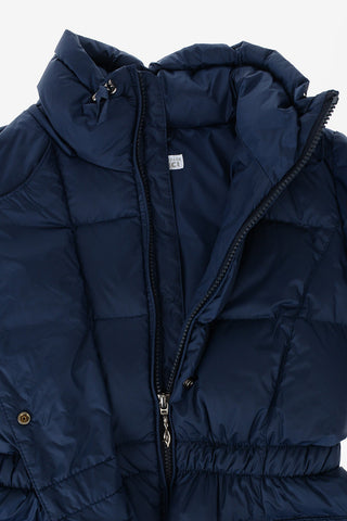 Real Fur Insert Down Jacket