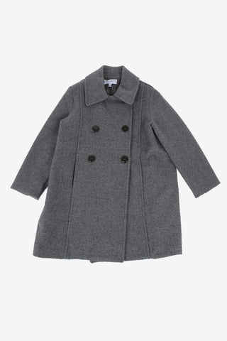 Double Breasted balmacaan coat