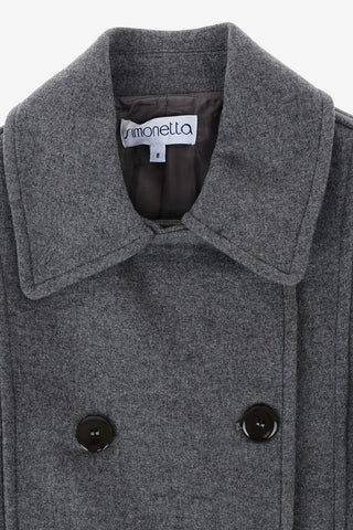 Double Breasted balmacaan coat