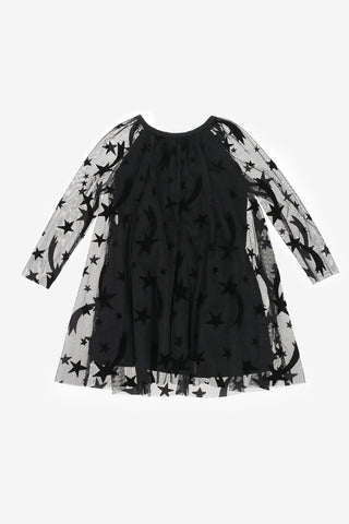 tulle dress with Stars Applications