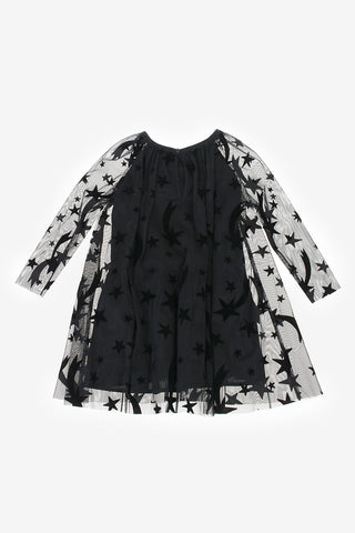 tulle dress with Stars Applications