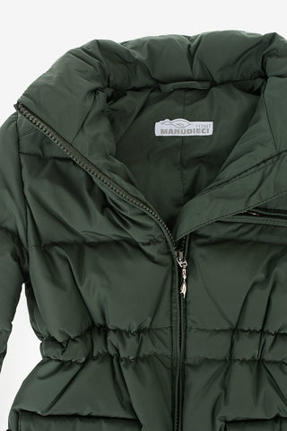 Real Fur Insert Down Jacket