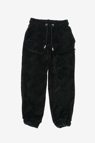 Chenille All Over Logo Pants