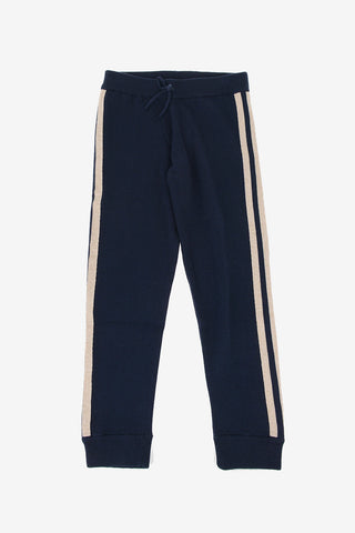 Jogger Pants With Contrasting Side Bands