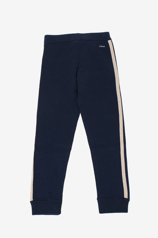Jogger Pants With Contrasting Side Bands