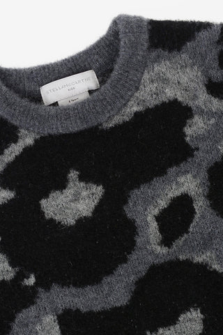 camouflage crew-neck sweater