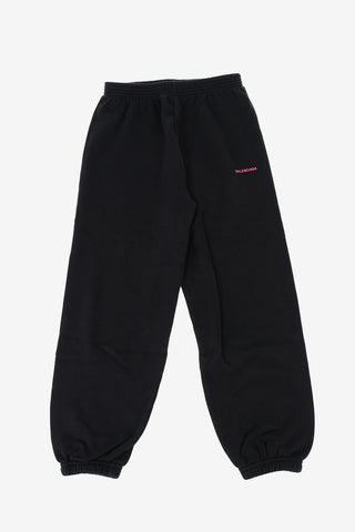 Cotton Joggers with Logo-Print