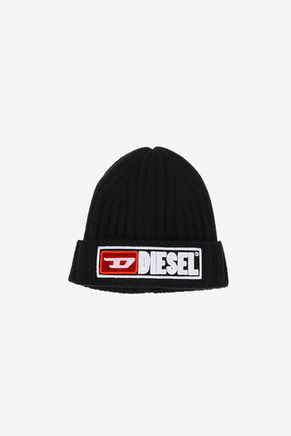 ribbed Beanie with Logo