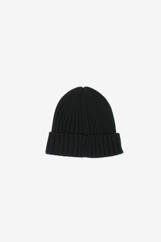 ribbed Beanie with Logo