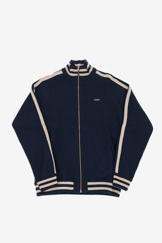 Sweatshirt with Contrasting Side Bands
