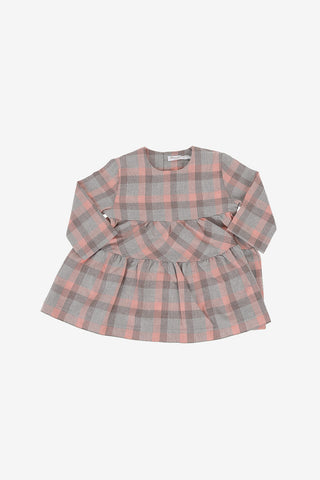 gun club check dress with Back Closure