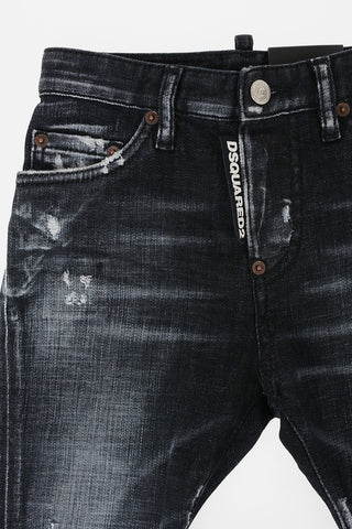 Stretch Denim Distressed TWIST Jeans