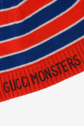 Beanie MONSTERS  a righe