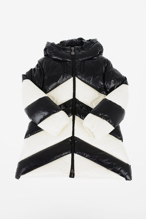 full zip two-tone FAUCILLE down jacket