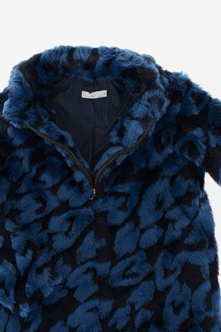 full zip faux fur GAIA blouson