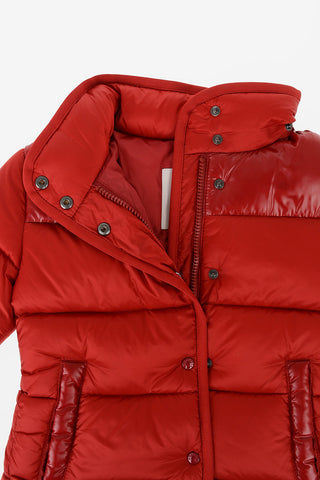 Hooded ARMANDINE down jacket
