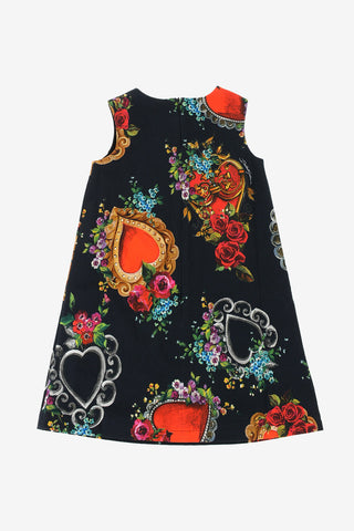 Floral-print FLASH dress with Zip Back Closure