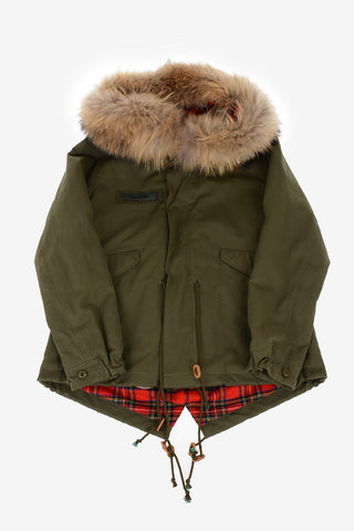 Real Fur applications parka