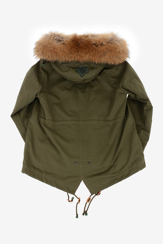 Real Fur applications parka