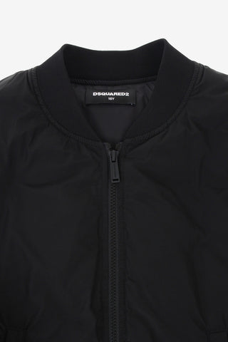 Bomber ICON Down Jacket with Print Back