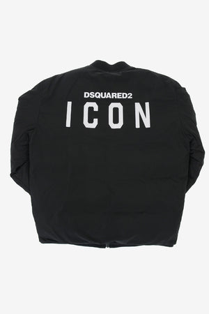 Bomber ICON Down Jacket with Print Back