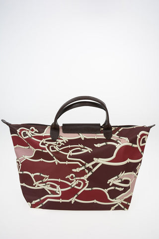 Printed Fabric LE PLIAGE Tote Bag