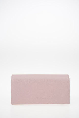Leather Wallet with Outer Pocket