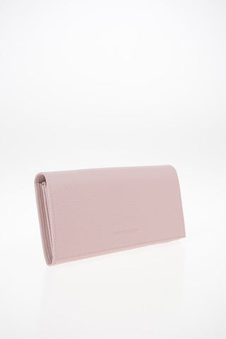 Leather Wallet with Outer Pocket