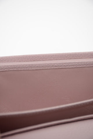 Leather Wallet with Outer Pocket