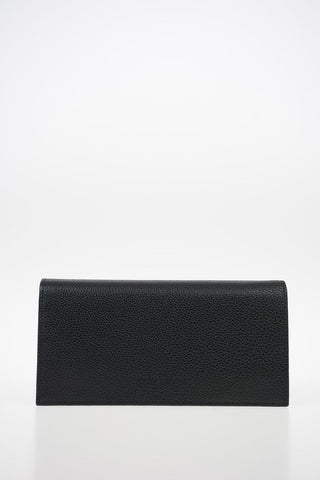 Leather Wallet with Outer Pocket