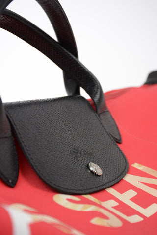 JEREMY SCOTT Canvas AS SEEN ON TV Tote bag