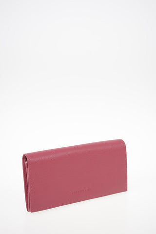 Leather Wallet with Outer Pocket