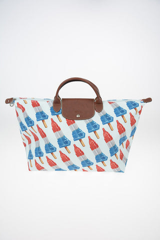 JEREMY SCOTT Printed Canvas Tote bag
