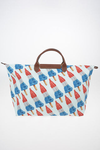 JEREMY SCOTT Printed Canvas Tote bag