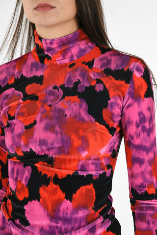Printed Long Sleeve Top