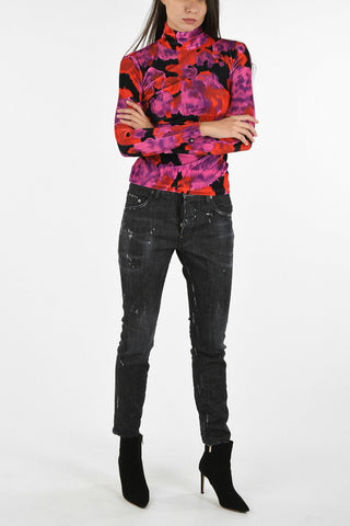 Printed Long Sleeve Top