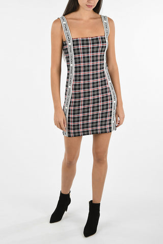 Vestito Attillato Tartan