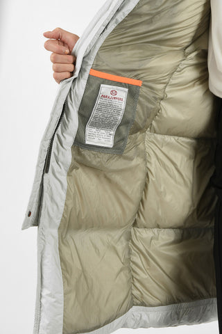Nylon Down Jacket with fur