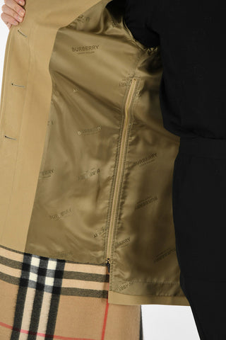 Chesterfield Coat with Cashmere Details