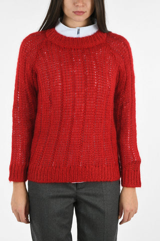 Cable Knit Crewneck Sweater