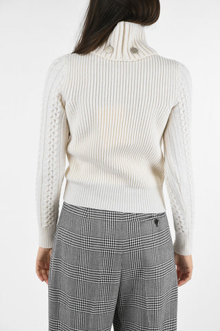 Ribbed Turtleneck Sweater