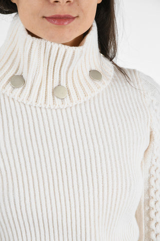 Ribbed Turtleneck Sweater